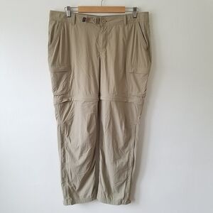 REI Co.op Relaxed Convertible Zip Off Cargo Hiking Camping Pants Size 16P
